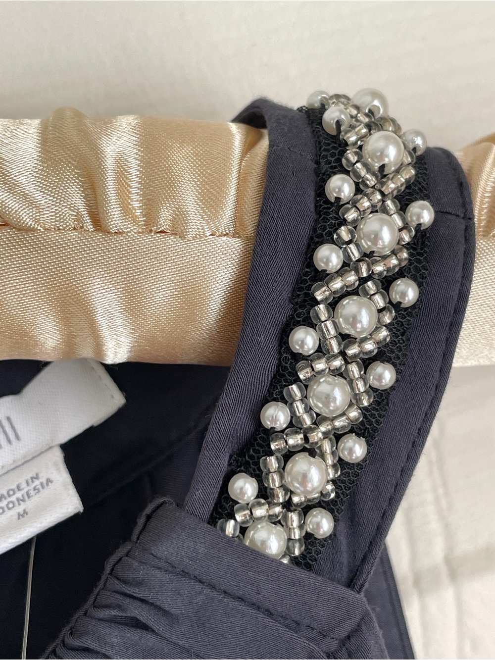 J.Jill Embellished Halter-Neck Dress Greystone M 100% Lenzing - Picture 8 of 16